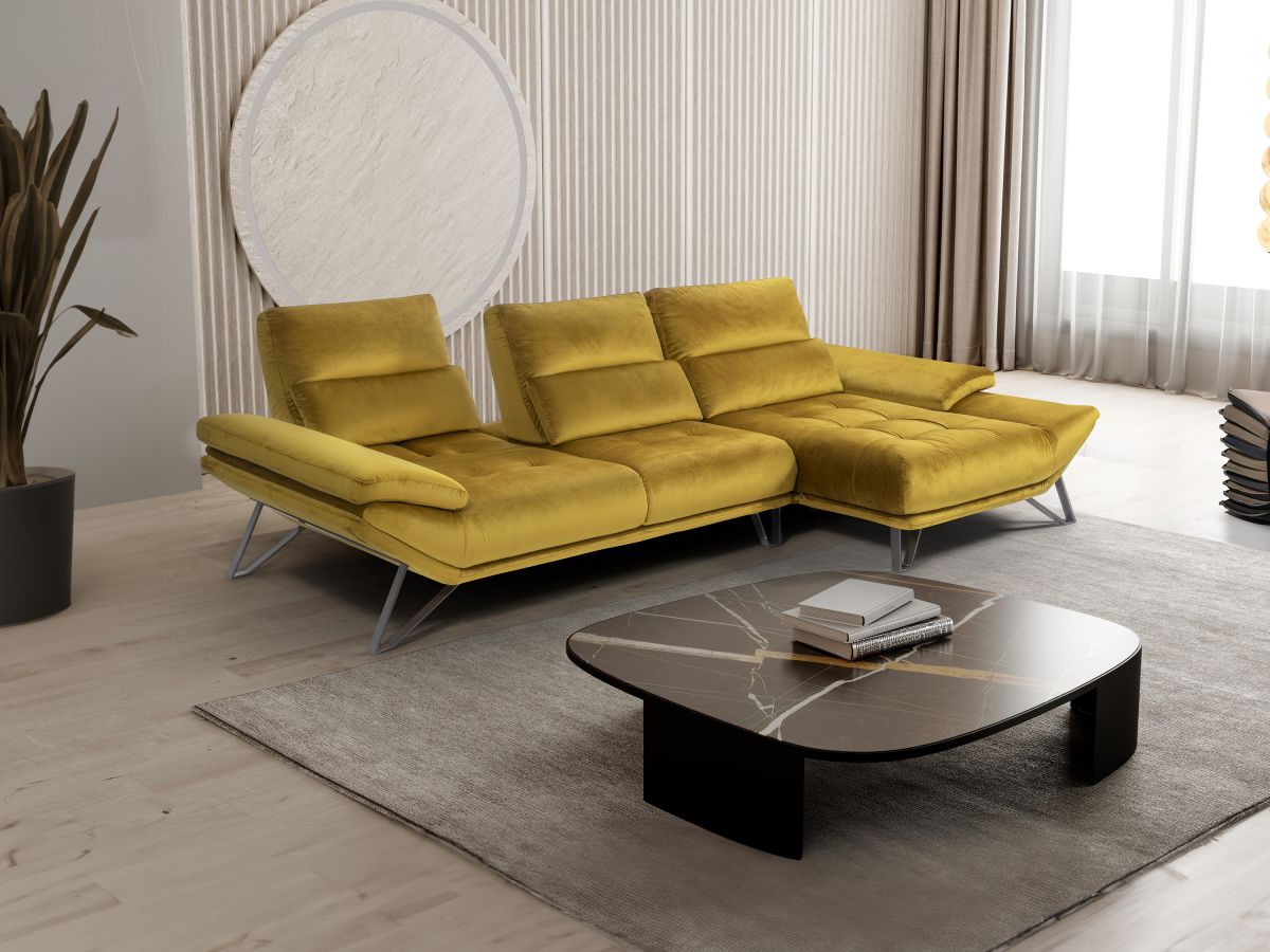 ספת שזלונג FLY  במגוון ריפודים וצבעים