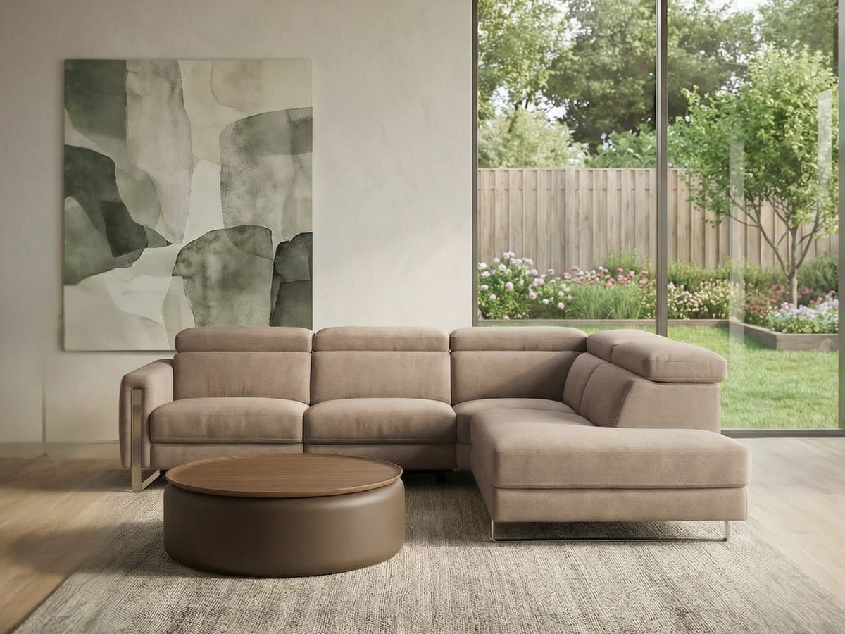 סלון פינתי MASSIMO במגוון ריפודים וצבעים