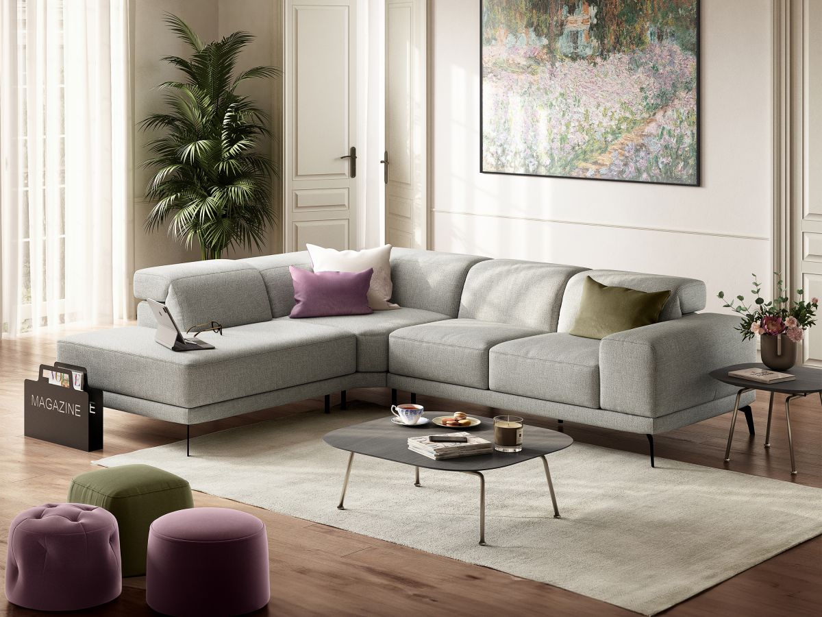 סלון פינתי VIGO במגוון ריפודים וצבעים