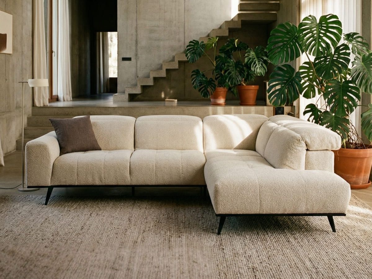 ספה פינתית AUTENTICO במגוון ריפודים וצבעים