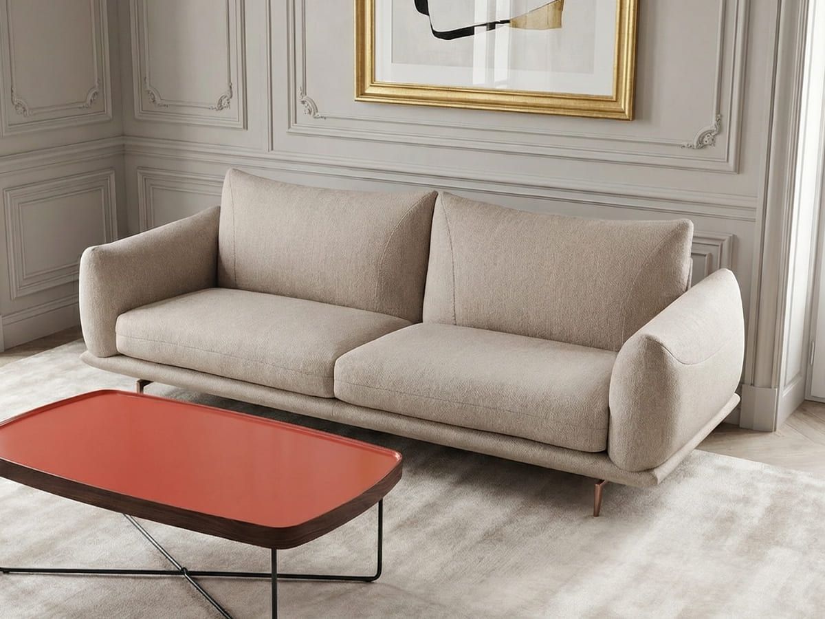 ספה תלת מושבית ארוכה DRAGEES במגוון ריפודים וצבעים