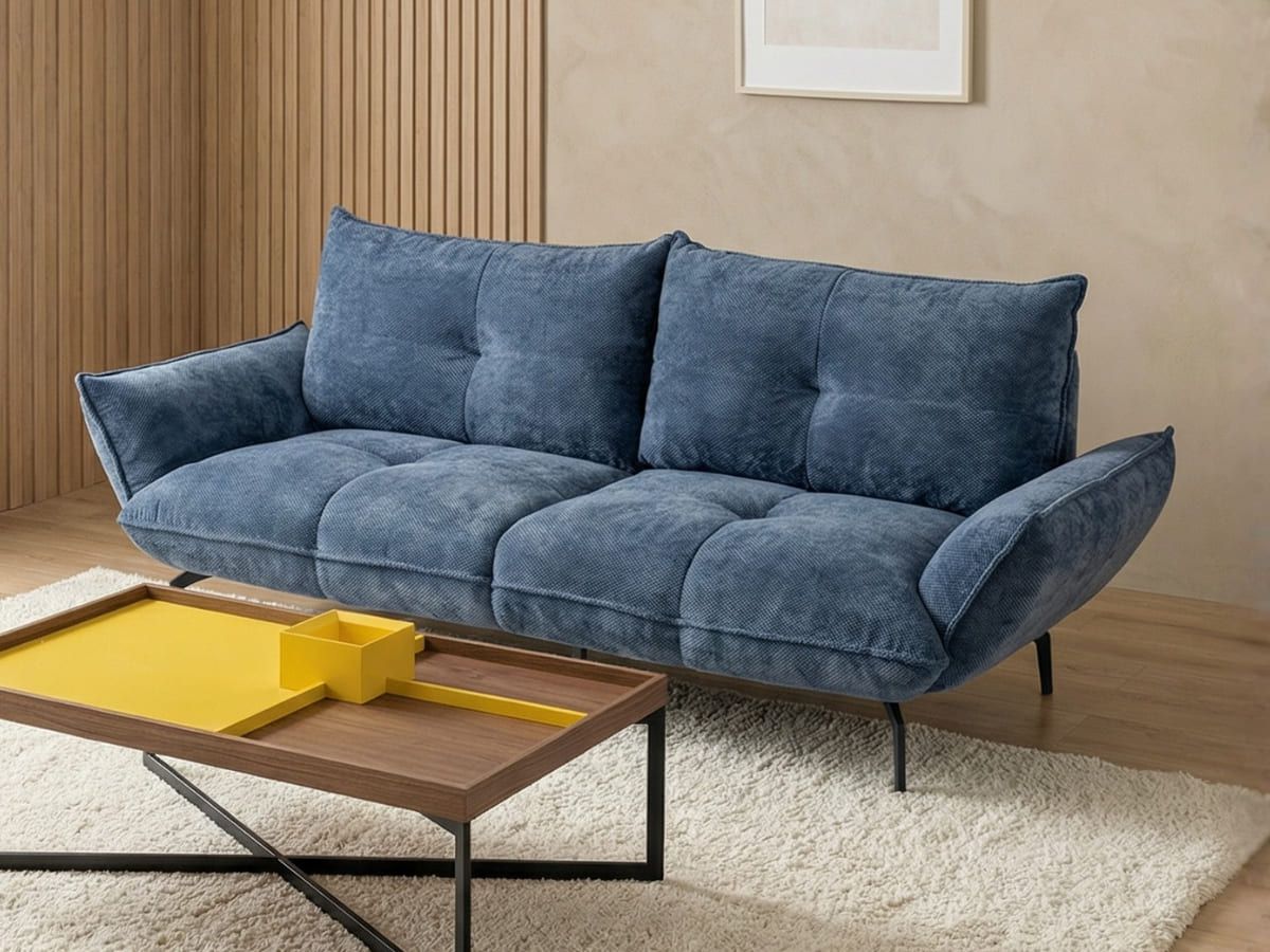 ספה תלת מושבית EROS במגוון ריפודים וצבעים