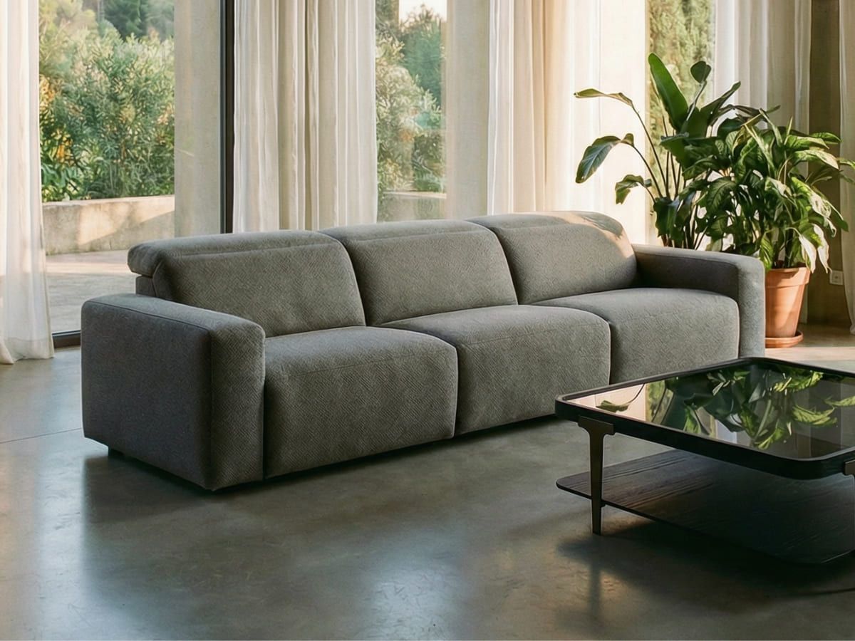 ספה תלת מושבית MARCEL במגוון ריפודים וצבעים