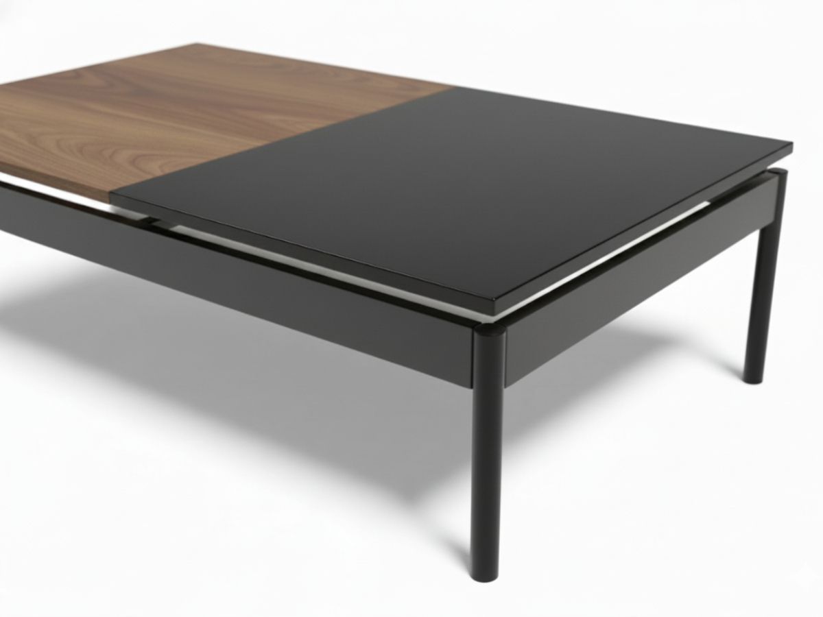 שולחן קפה מלבני LEO במגוון ריפודים וצבעים