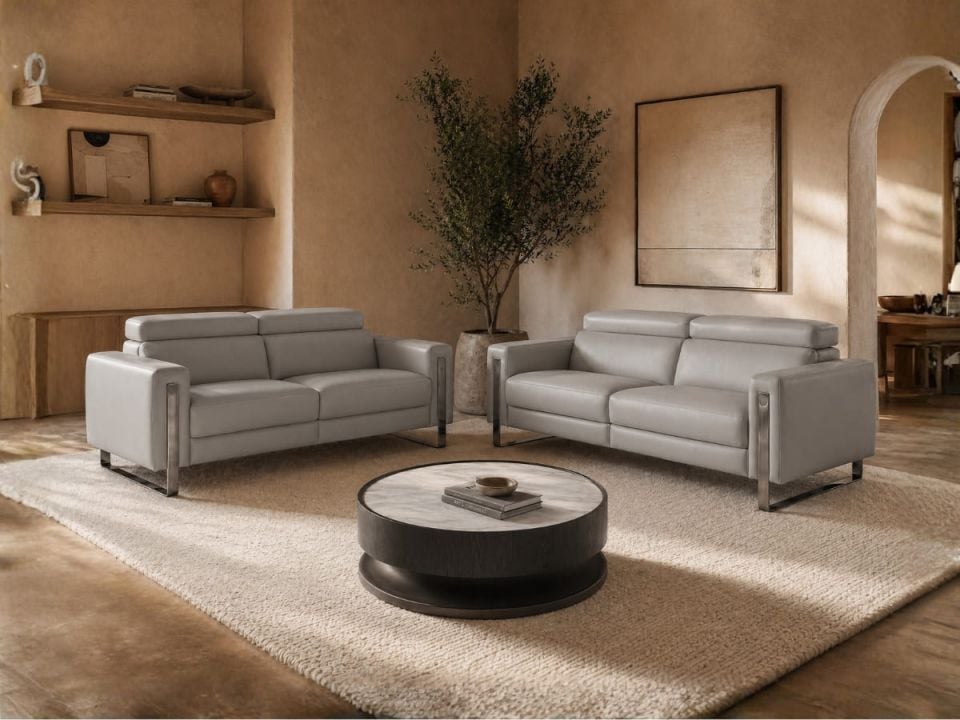 מערכת ישיבה דו ותלת MASSIMO  במגוון ריפודים וצבעים