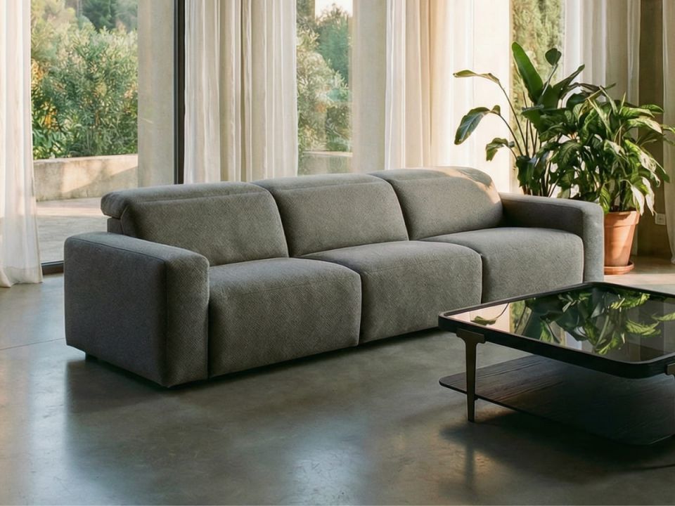 ספה תלת מושבית MARCEL במגוון ריפודים וצבעים