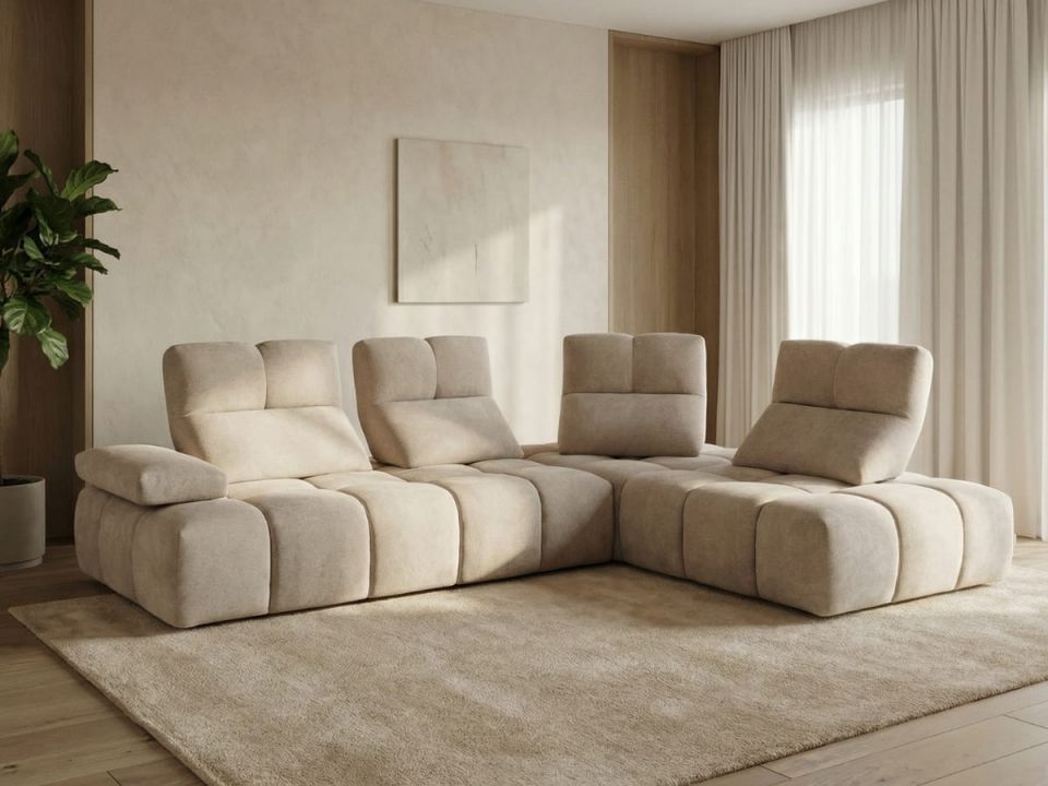 סלון פינתי SOMMIER במגוון ריפודים וצבעים